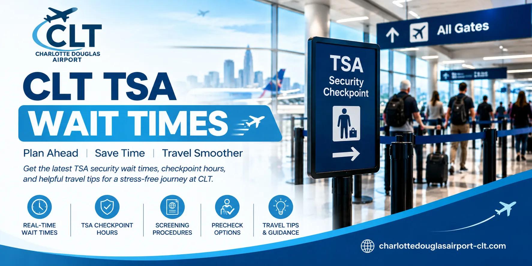 CLT TSA Wait Times