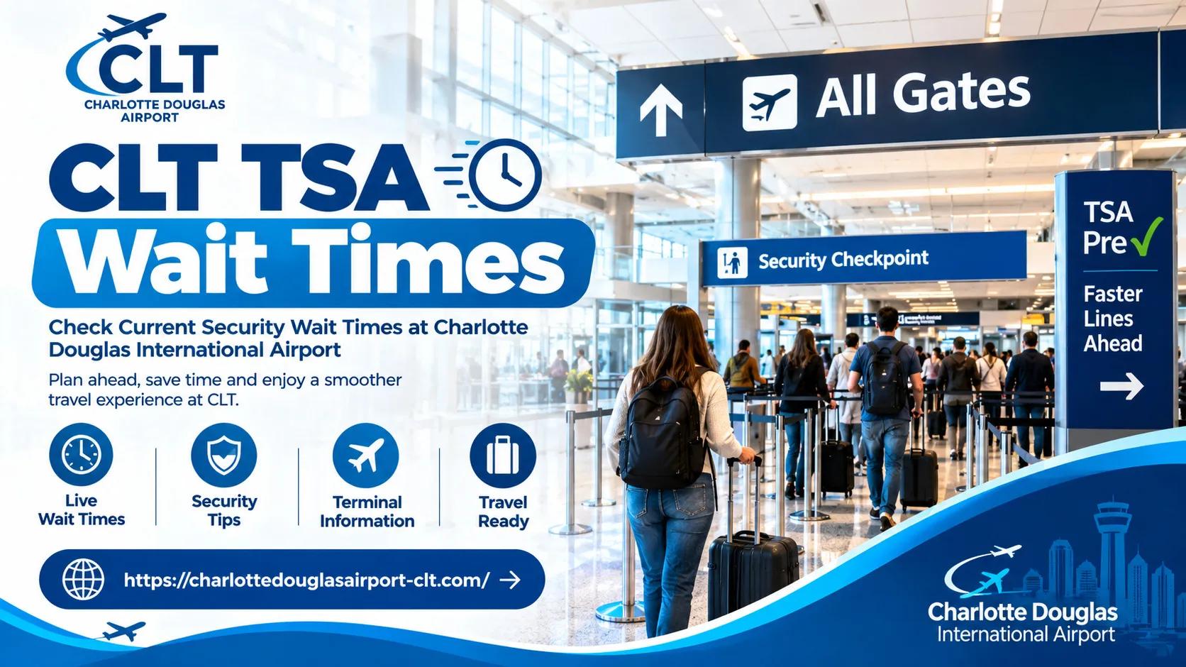 CLT TSA Wait Times